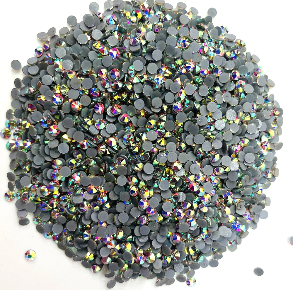Lucky factory top  quality DMC ss6-ss50 hot fix crystal hot fix stone hotfix rhinestones crystal ab strass for garment