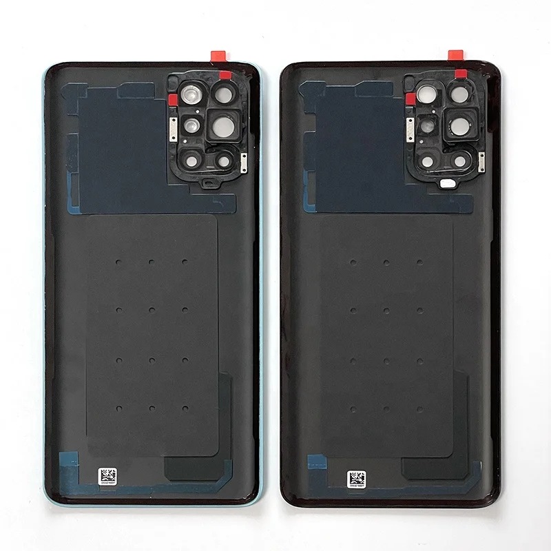 6.5' Original For OnePlus 9R LE2101 Back Battery Cover For OnePlus 9R 1+9R LE2100 Housing Case+Camera Frame Lens+3M Sticker