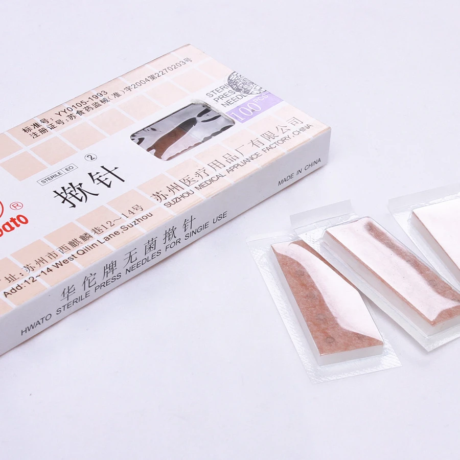 Hwato Brand Disposable Sterile press needles ear needles  facial acupuncture needles