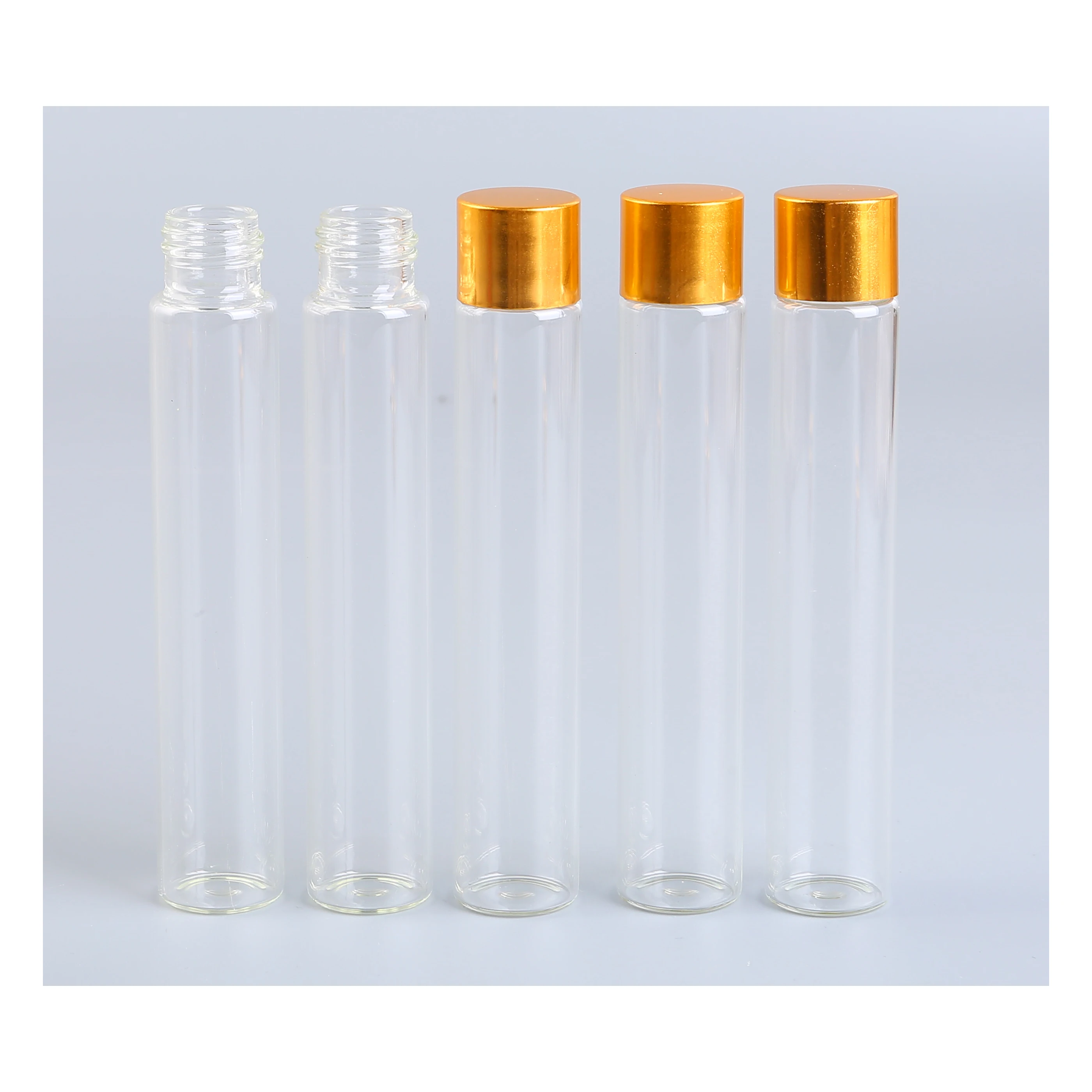 wholesale manufacturer 5 ml flat glass test tube