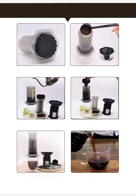 2021 Hot Sale Youle Press Coffee Pot Portable Coffee Machine Manual Press Pot
