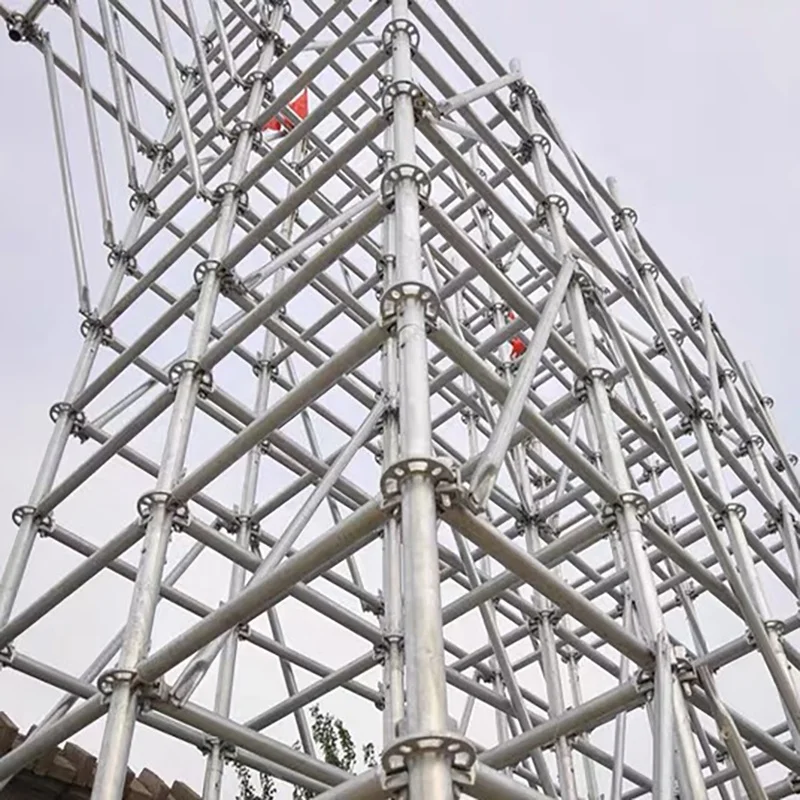 Durable Scaffold Parts Construction Scaffold Ringlock System Scaffolding for Sale