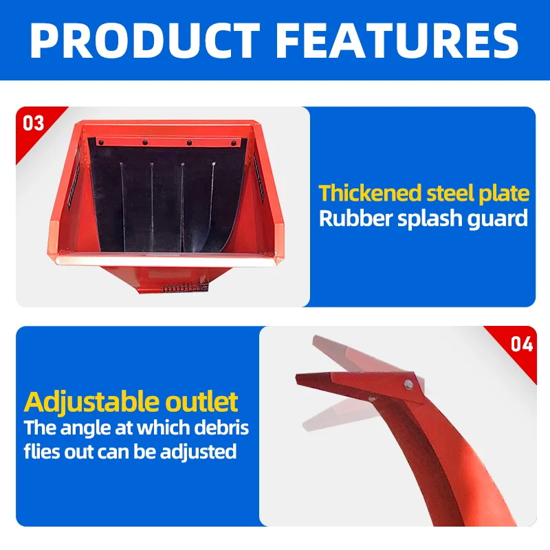 Бензиновый дизельный измельчитель древесины щетка дробилка