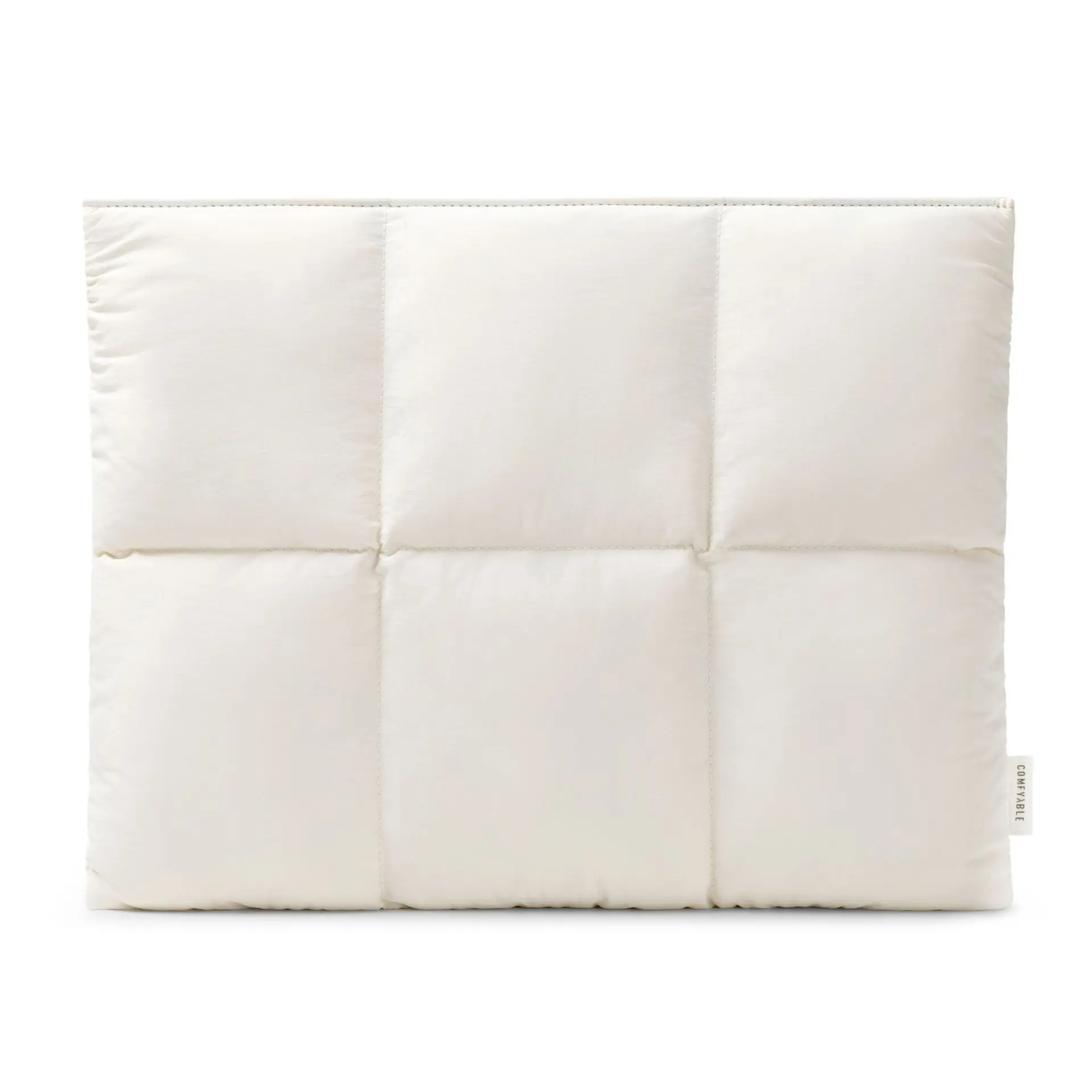 Quilted Shockproof 13 14 15inch Light Weight Puffy Bag Fashion Trendy Nylon Laptop Sleeve for Women