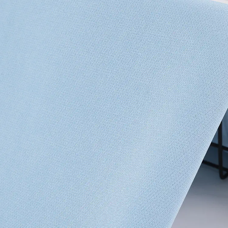 Woven fabric Solid Color 200Gsm 75D 95 Polyester 5 Spandex Fabric plain dyed elastane poly stretch fabric