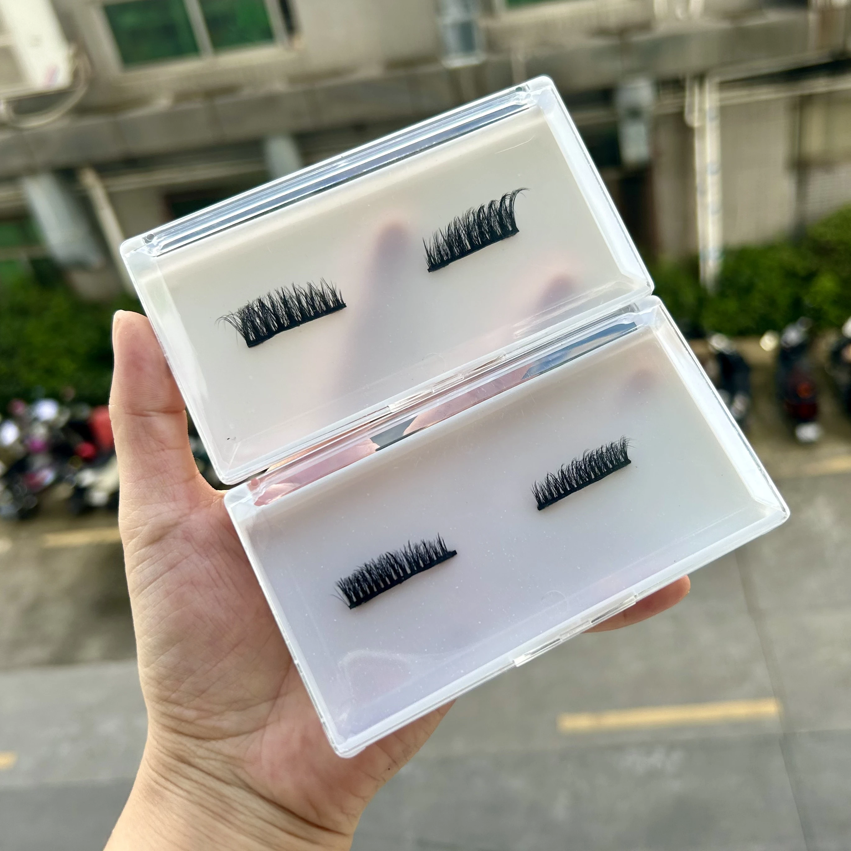 OEM Private Label Soft Magnetic eyelashes Wasado Good quality No Glue&Liner 3 Magnetic Eye Lashes 25mm 26mm 27mm Magnetwimpern