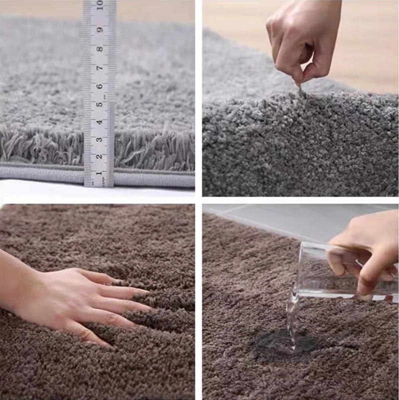 100% Cotton Bath Mat Set Bath Rug Floor Anti-Slip Bathroom Mat for Washroom Home and Hotel