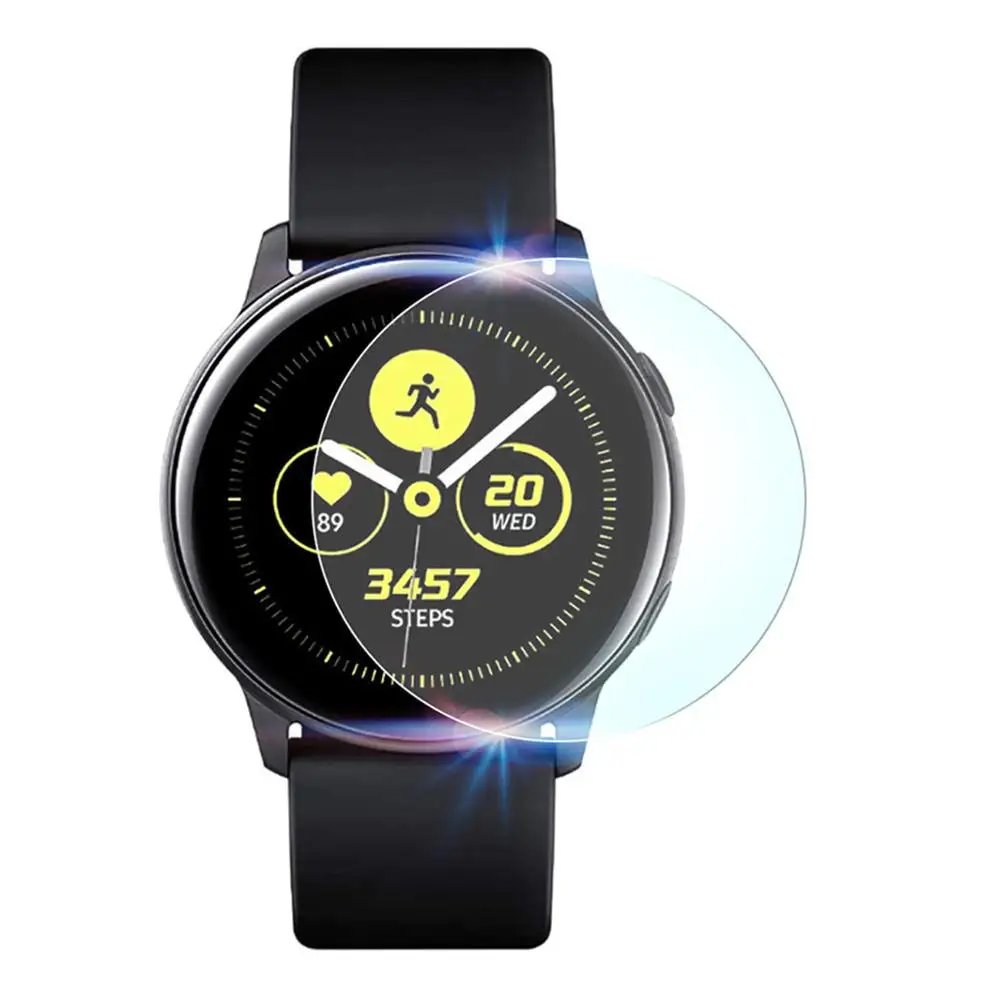  Мягкая Гидрогелевая пленка для Samsung Galaxy Watch Active 1 2 40m 44 мм 3 шт. защитная экрана
