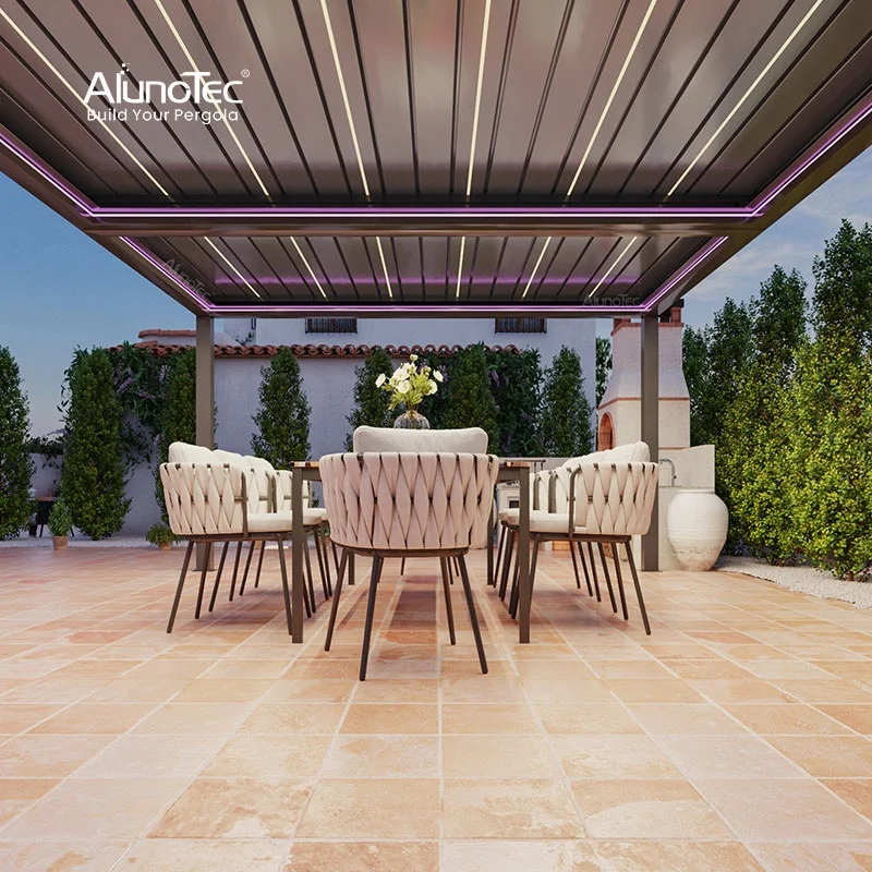 Водонепроницаемая крыша с жалюзи