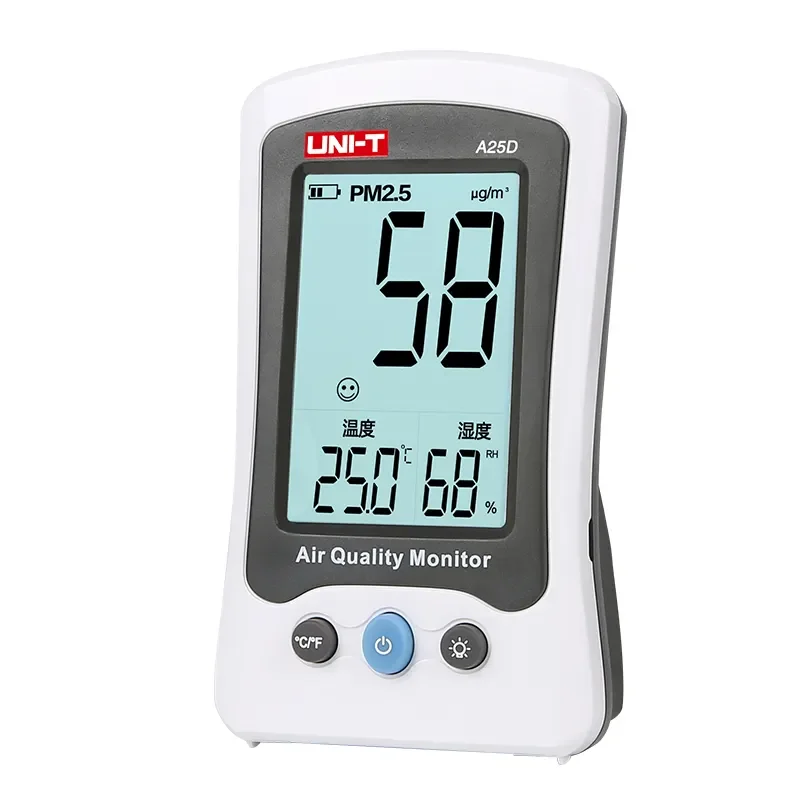 UNI-T A25D Air Quality Monitor HCHO PM2.5 Gas Analyzer pm2.5 sensor pm10 meter portable