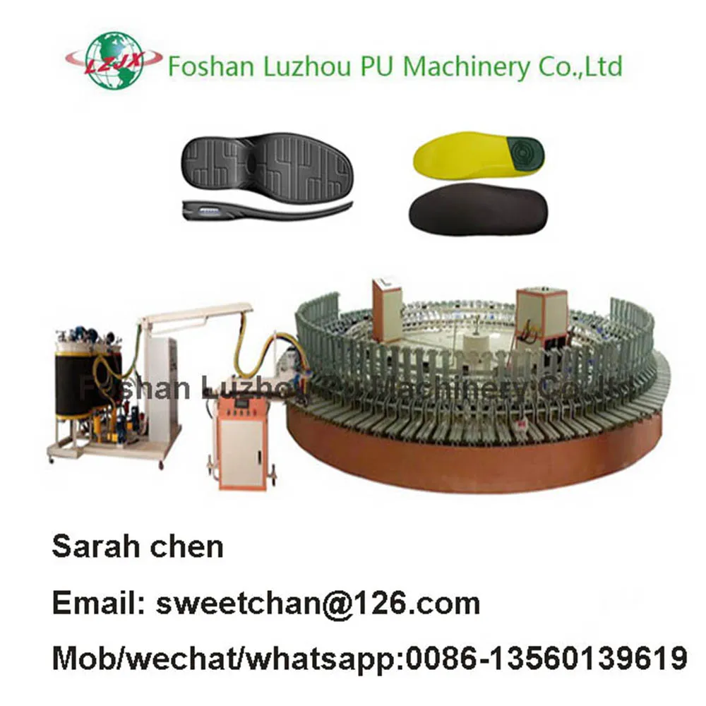Sandals and Slipper shoe moulding Machine pu shoe foam machinery
