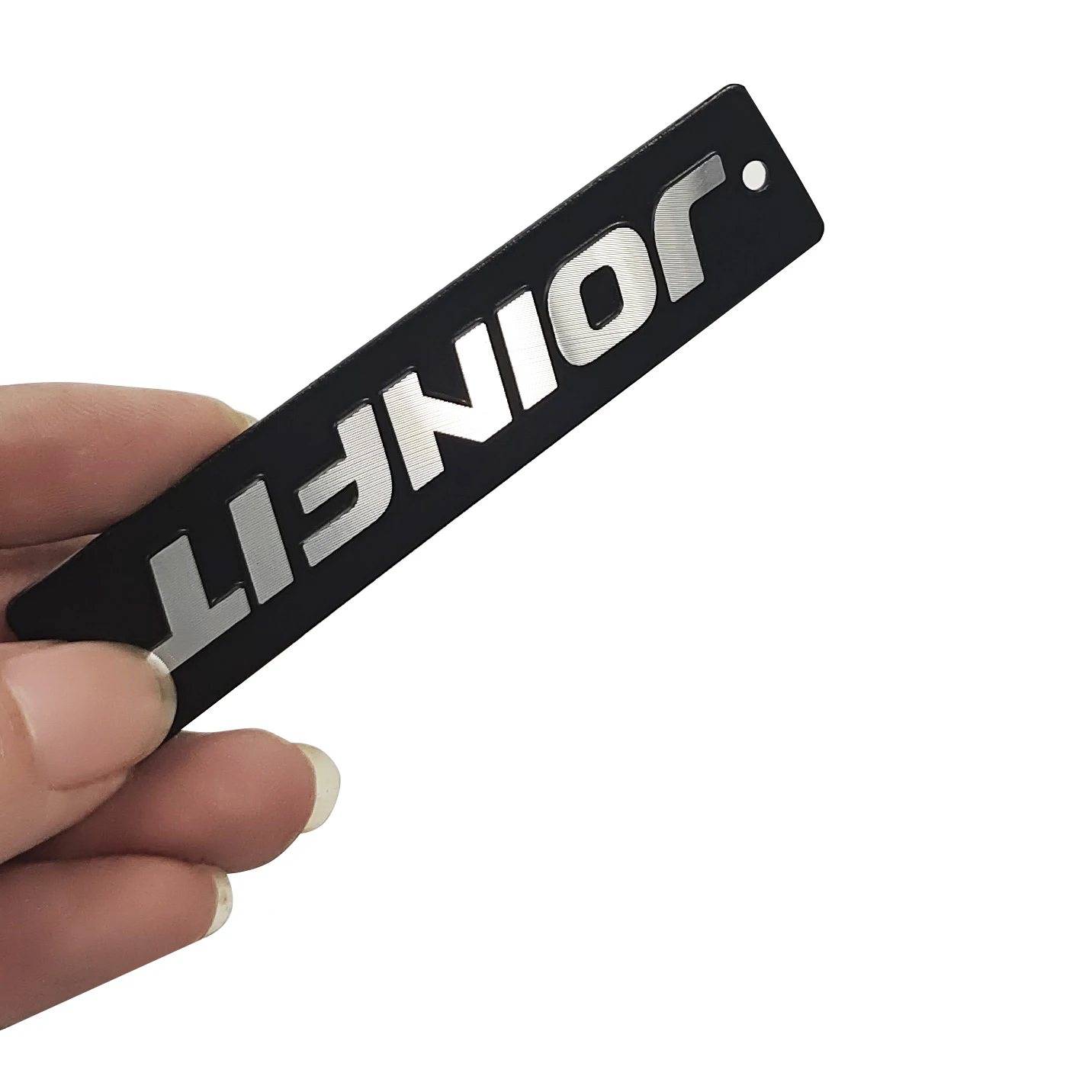 Customize your own corporate brand logo Size Personalized Good quality Name Plate metal nameplate for car