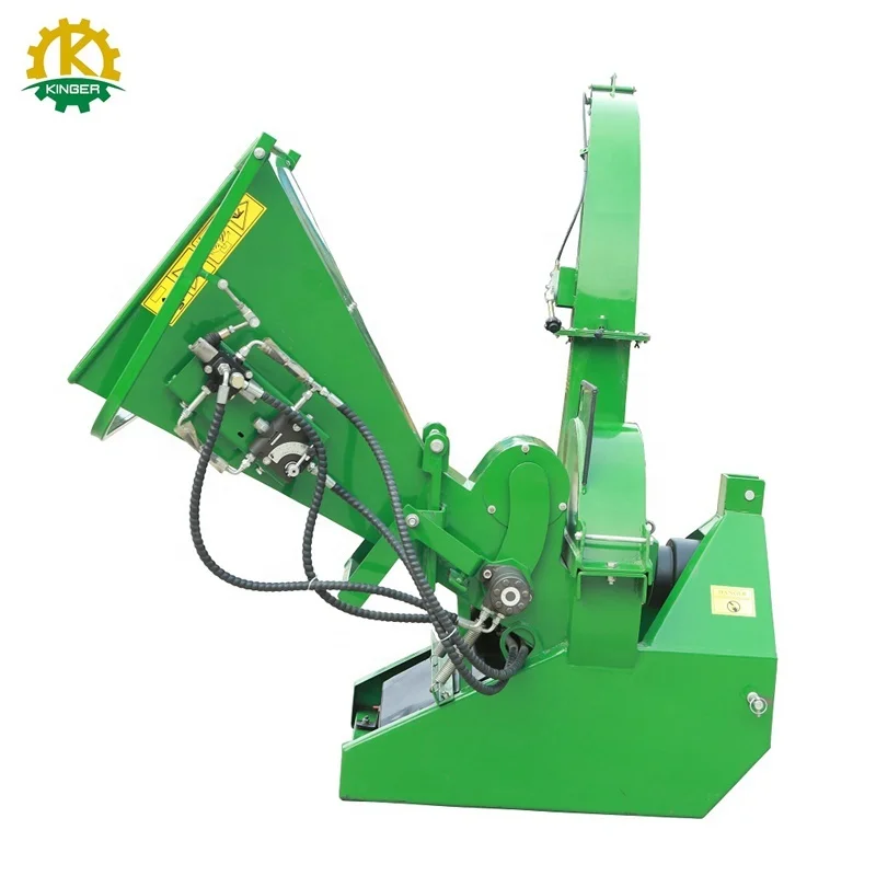 Forestry Machinery Wood Chipper With Auto Hydraulic Feeding