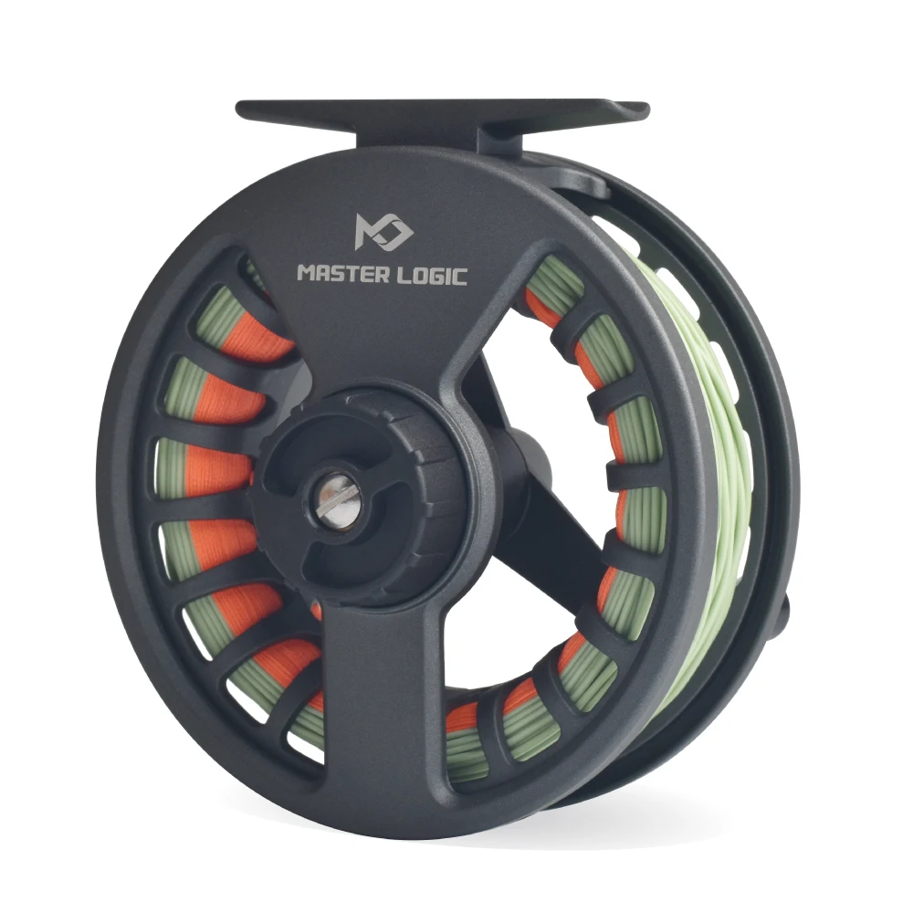 Master High Quality Newbility CNC Aluminium Fly Fishing Combo Reel Freshwater