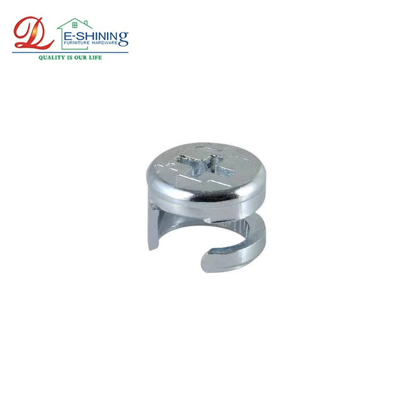 E-SHINING Furniture Connector Eccentric Lock Cconnecting Connecting Minifix Lock Cam Other Furniture Hardware Steel 12*10mm Cm