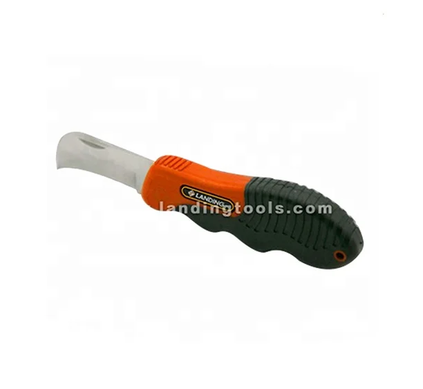 Abs Handle classic utility Covered By Rubber Steel Blade Knife, Knife Making Supplies,mini Folding Knife