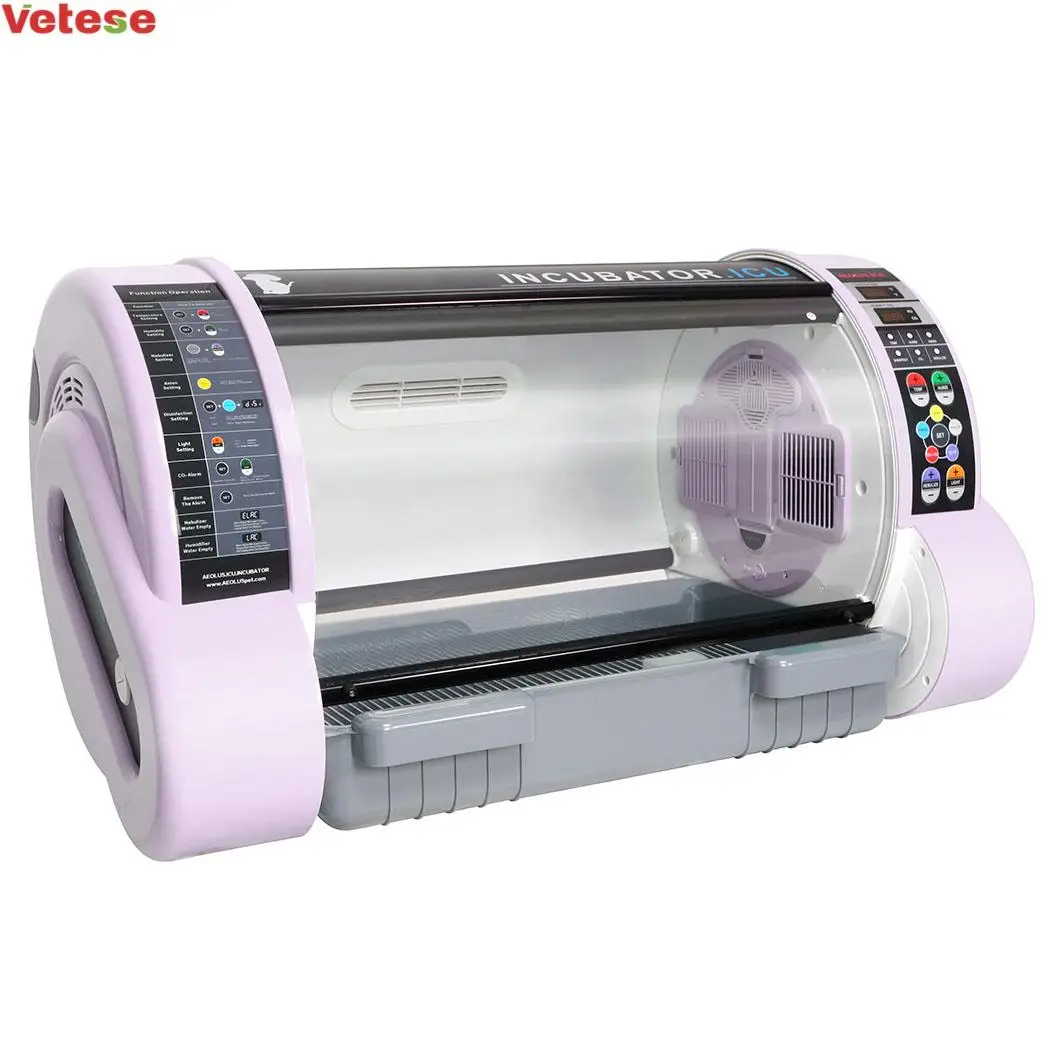 Animal Medical Equipment Clinic Use ICU Portable Vet Puppy Cat Incubator
