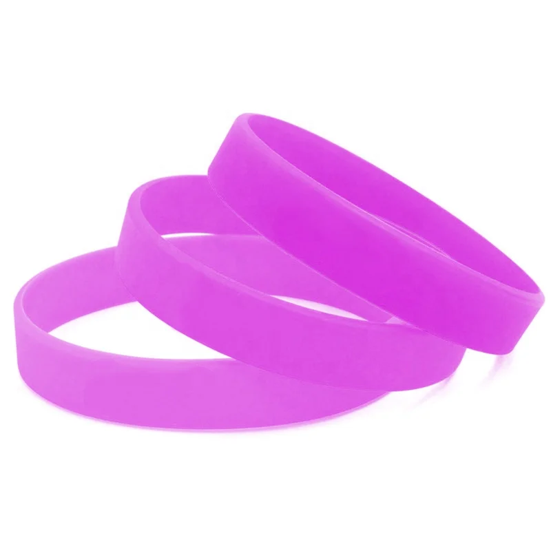 Amazon Hot Sale Breast Cancer Awareness Bracelets Pink Ribbon Silicone Sports Bracelets for Women