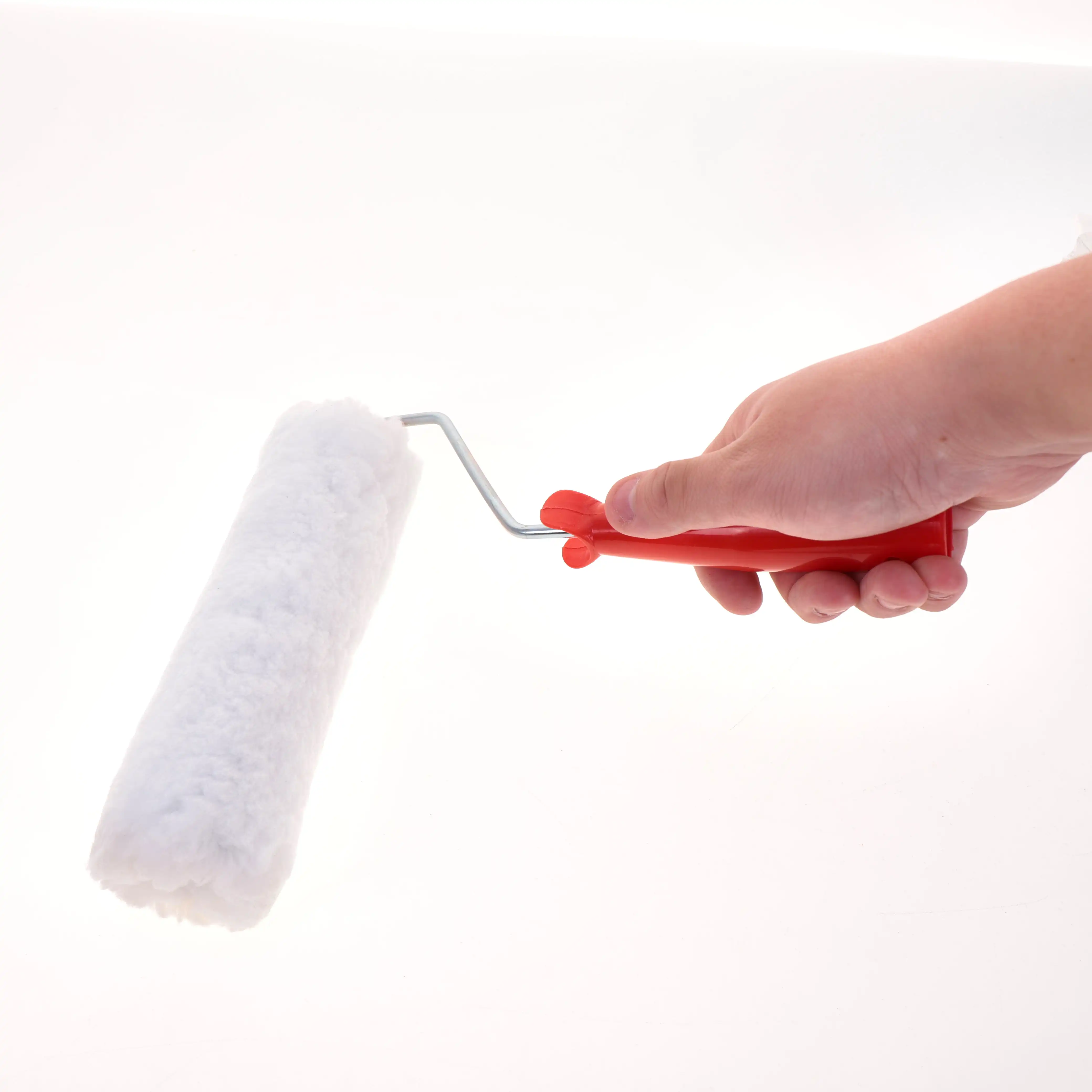 Factory Sale 9 inch Stripe Polyester Paint Clean Anilox Industrial Roller Brush