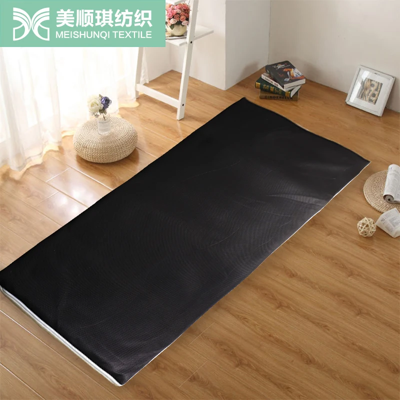 black Japanese style tatami mat floor mattress single bed thin mat summer cooling