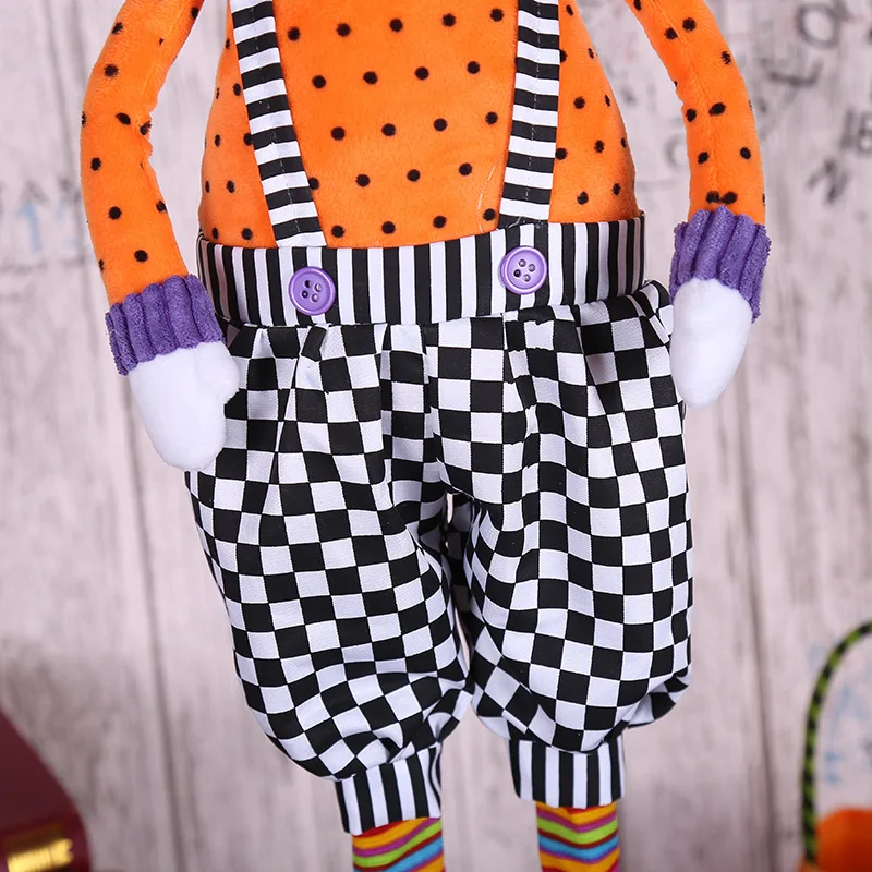 High Quality Halloween Doll Decorations Dia de Muertos Festivals Dia de Spirit Skeleton Face Stuffed Dolls