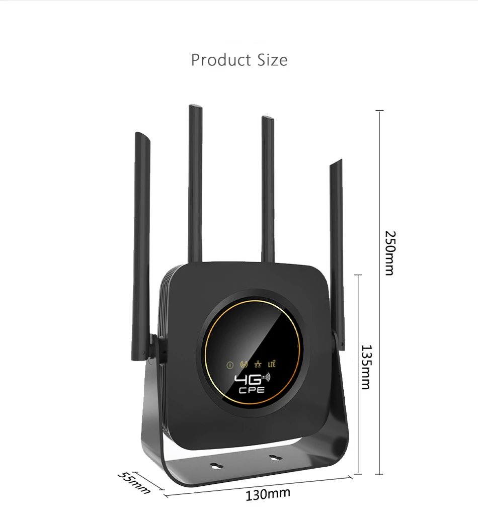 Лидер продаж 4g маршрутизатор Wi-Fi 3000 мАч аккумулятор 150 Мбит/с модем cpe 4 антенны lte с слотом для sim-карты
