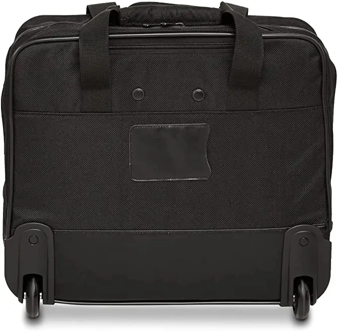 TINYATWholesale Durable Men Water Resistant Rolling Work Business Travel Briefcase 17 Inch Laptop Trolley Duffel Bag
