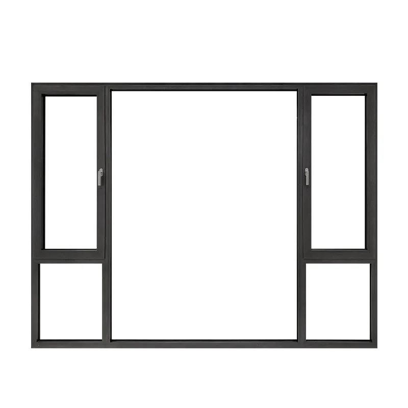 High quality Insulated Hollow tempered ODM glass thermal break aluminum sliding system window