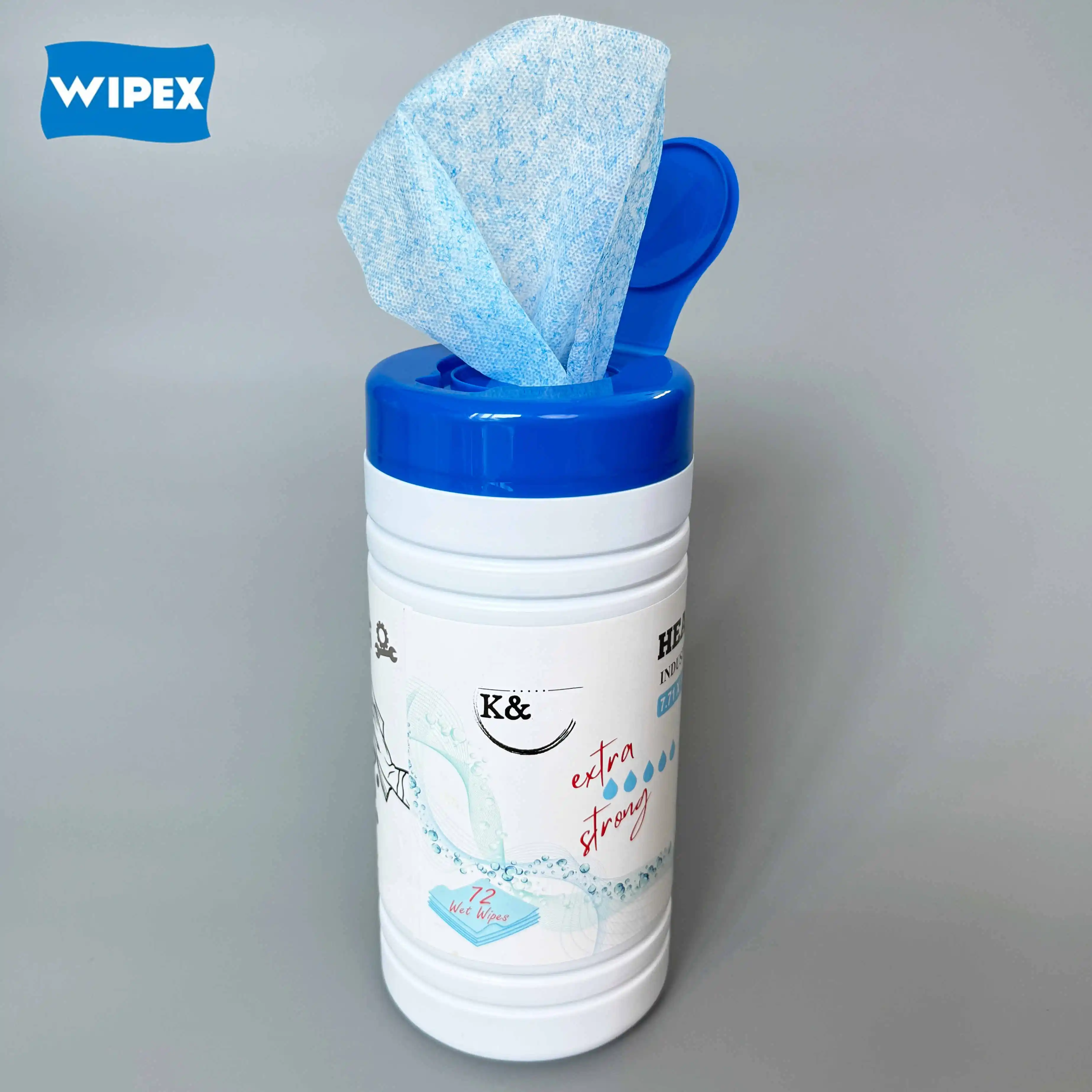 Wipex Spunlace Nonwoven Canister Wet Wipe Wet Wipes Raw Material Spunlace Nonwoven Fabric For Industrial