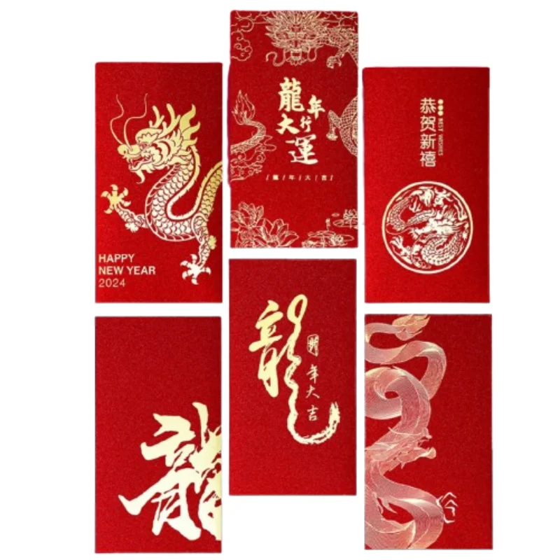 2025 Snake Chinese New Year Money Envelope Red Packet CNY Red Packet Pouch