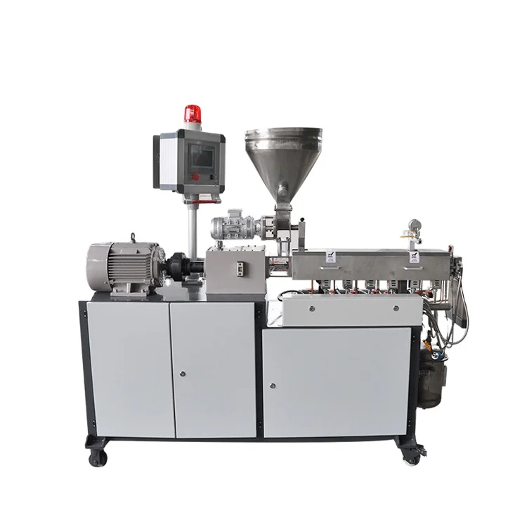 Filler/ color masterbatch making twin screw lab extruder machine