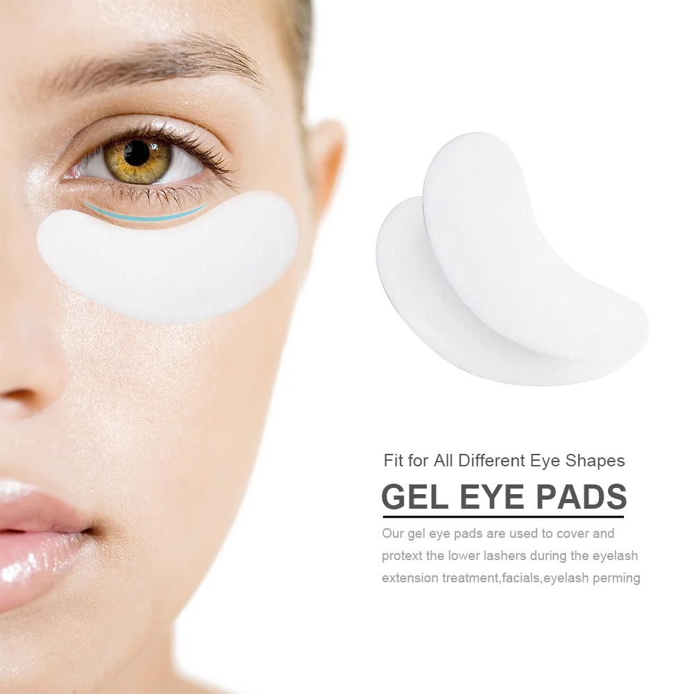 Sell sterile bio gel eye stick do not hurt eyes do not hurt eyelashes extend silicone eye pad.