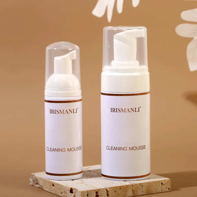IRISMANLI 100ml Eyelashes Extension Wash Lash Lift Concentrate Cleaning Mousse Cleanser Foam Lash Cleaning Mousse
