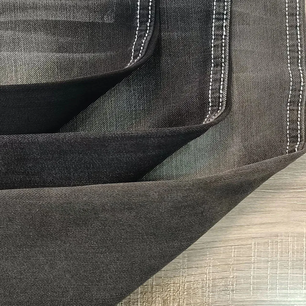 Stock jeans denim  suppliers spandex  polyester denim jeans  price per meter