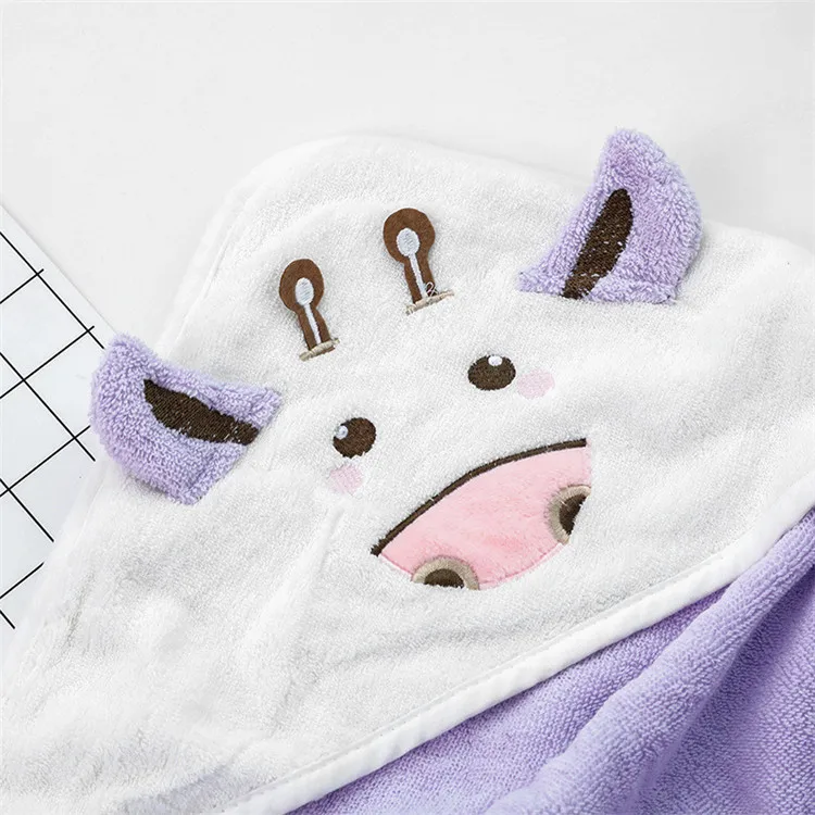 
Good Style 100% cotton wholesale magic print beach terry baby bathrobe 