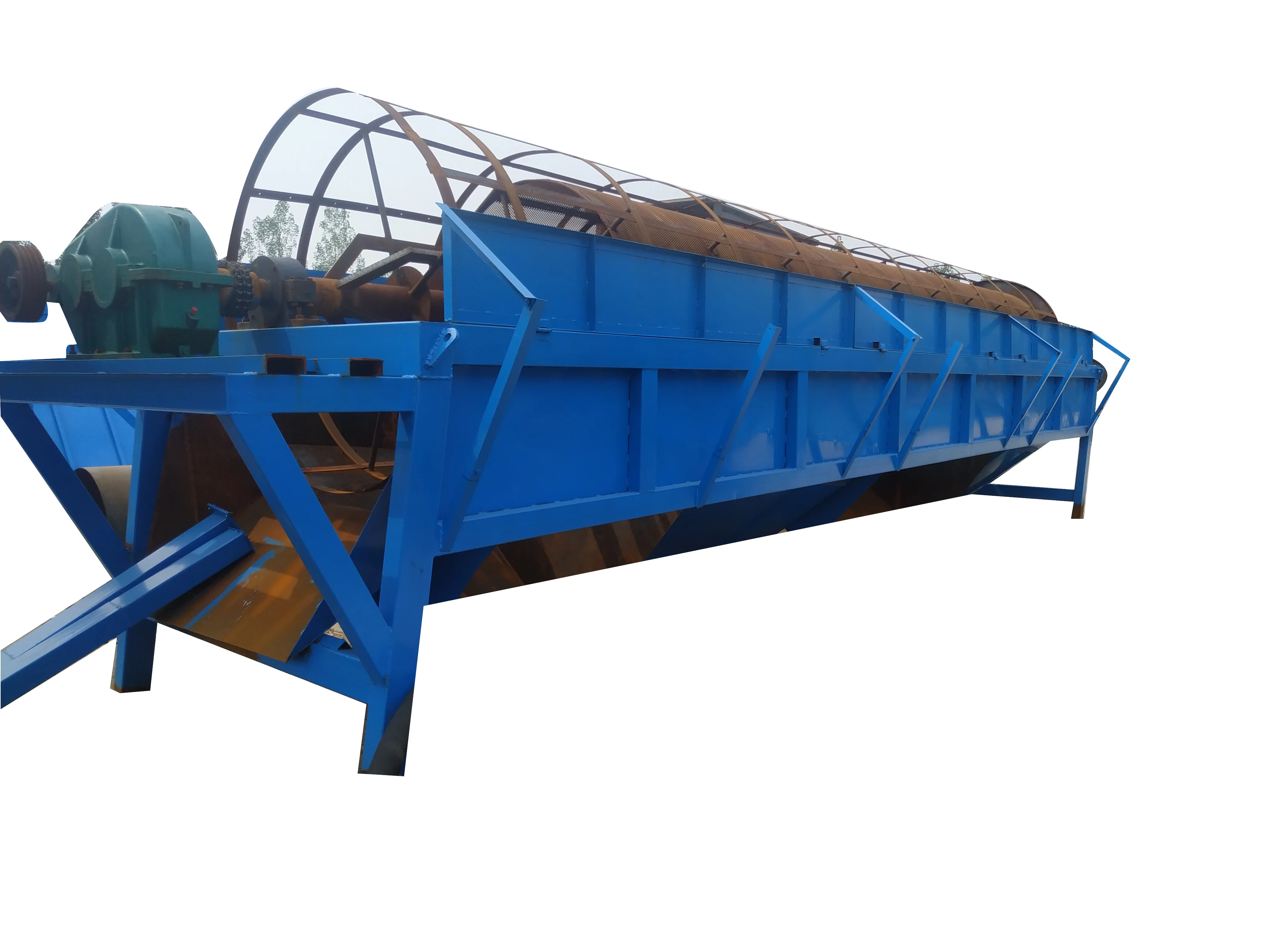 China High Quality Drum Screen Low-maintenance Mining Machine Sand Field Gold Mine Use Pebble Screening
