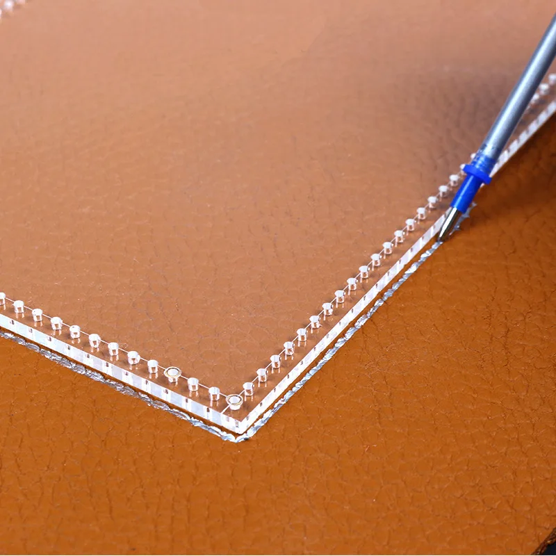 Leather Handmade acrylic design template pattern Transparent leather templates acrylic