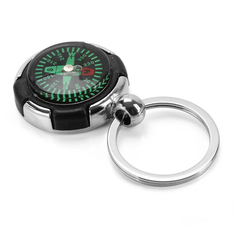 WQF-025 Mini Hanging Compass Portable Handheld Outdoor Sport Camping Hiking Emergency Survival Key Chain Compass