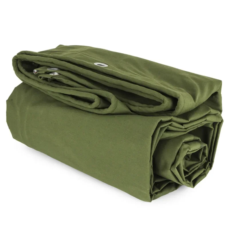 Ncf Manufacturer Wholesale Waterproof Cotton Canvas Fabrics Customizable Outdoor Heavy Duty Tarp Tarpaulin Roll