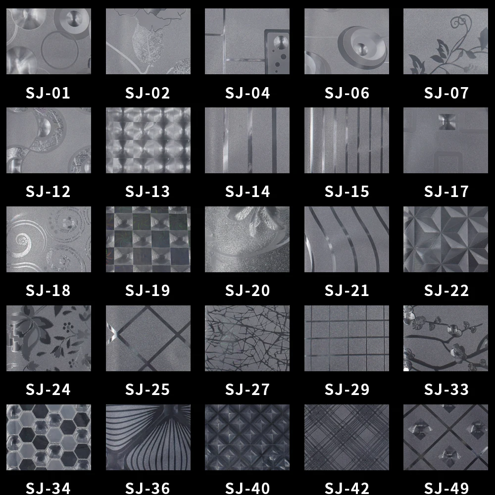 PVC Self-adhesive White Frosted Film House Building Glass Door Decoration Window Glass Opaque Matte White Film