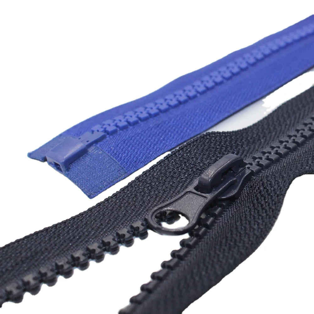 open end #5 resin zip 80cm Coat Zipper