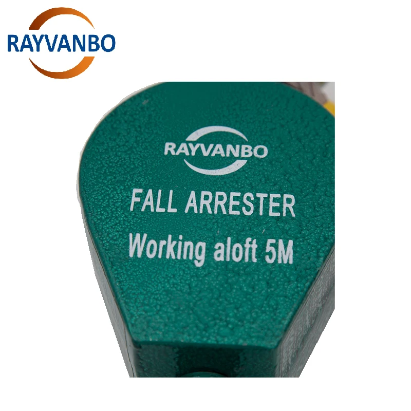 150kg 300kg 500kg Heavy Fall Arrester 10m 20m 30m fall arrester system with high quality