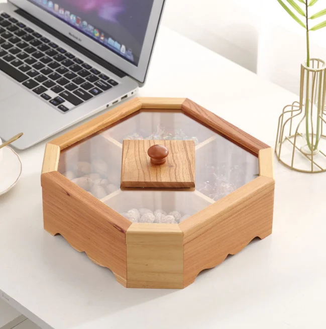 wooden dry fruit tray hot sale products for living room kitchen Wooden tray widely used wooden food serving tray