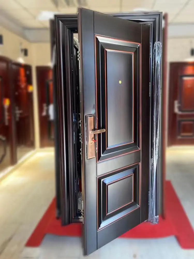 Made in China steel anti-theft door beautiful anti-theft