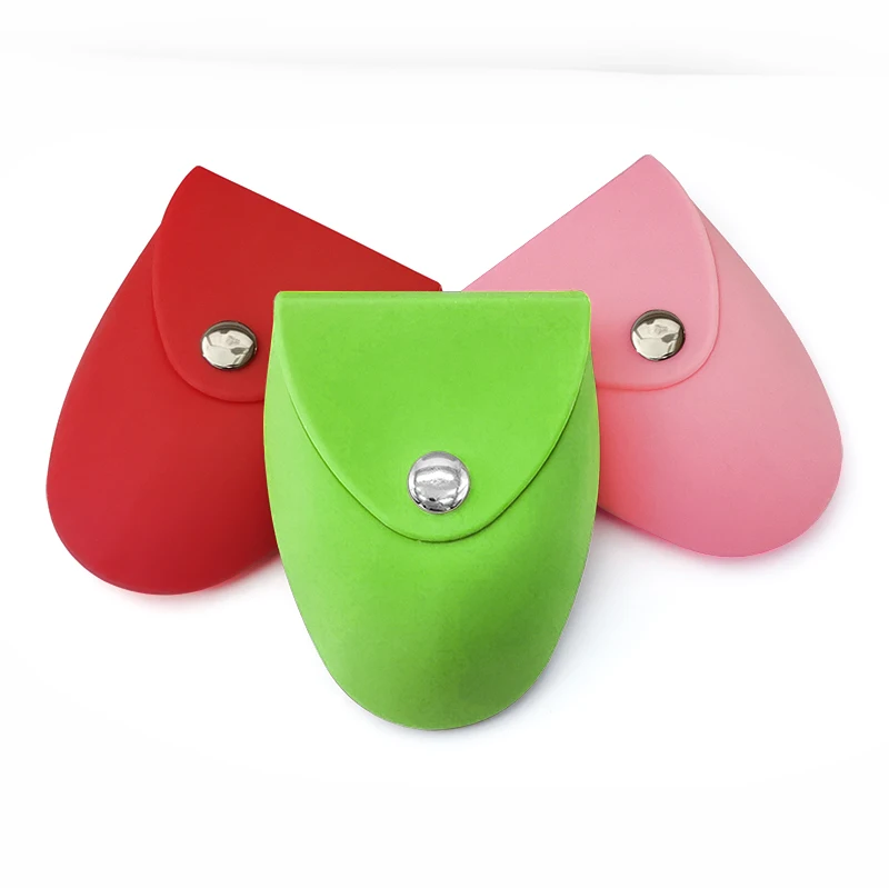 Factory price silicone pound pocket coin holder