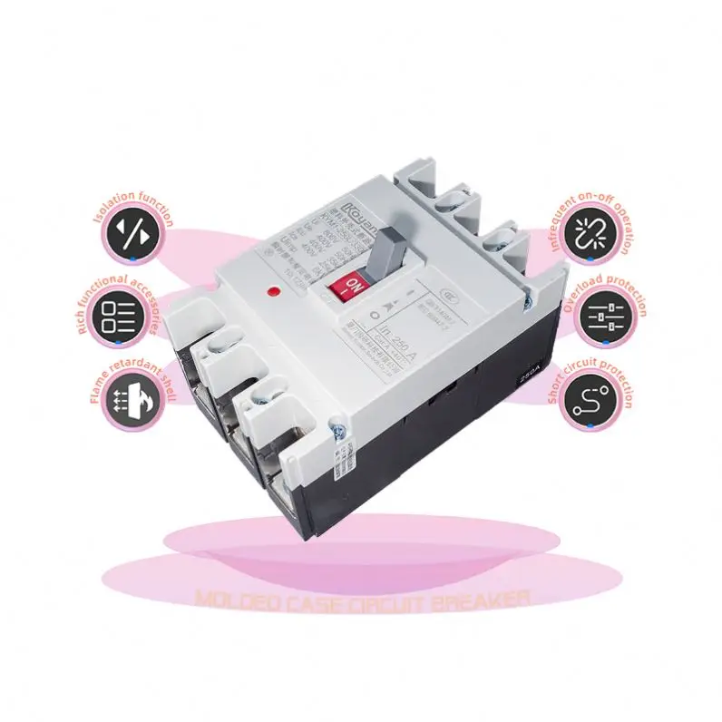 Molded Case Circuit Breaker Circuit Breaker 100Amp Amp Mccb Mccb Breaker With Shunt Trip