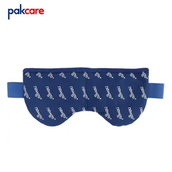 Lavender scented plush mask Microwavable heating clay beads eye mask