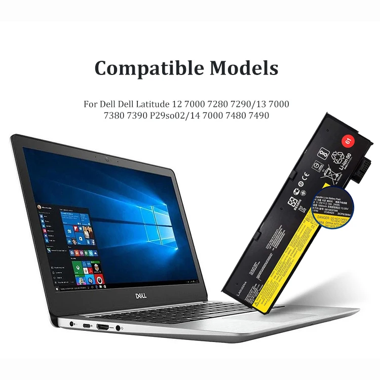 24Wh 11.4V 2100Mah T480 Genuine Brand New Laptop Lithium-Ion Battery For Lenovo Thinkpad A475 A485 T470 T570 T480 T580 P51S