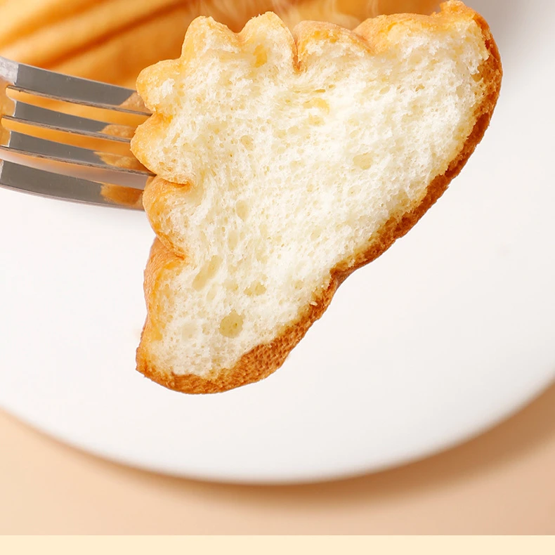 Мягкий замороженный хлеб с пластиковыми пакетами 500