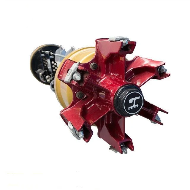 Spoke Series American Type Truck Axle Spindle Lowbed Trailer Semi Trailer Axles For Sale